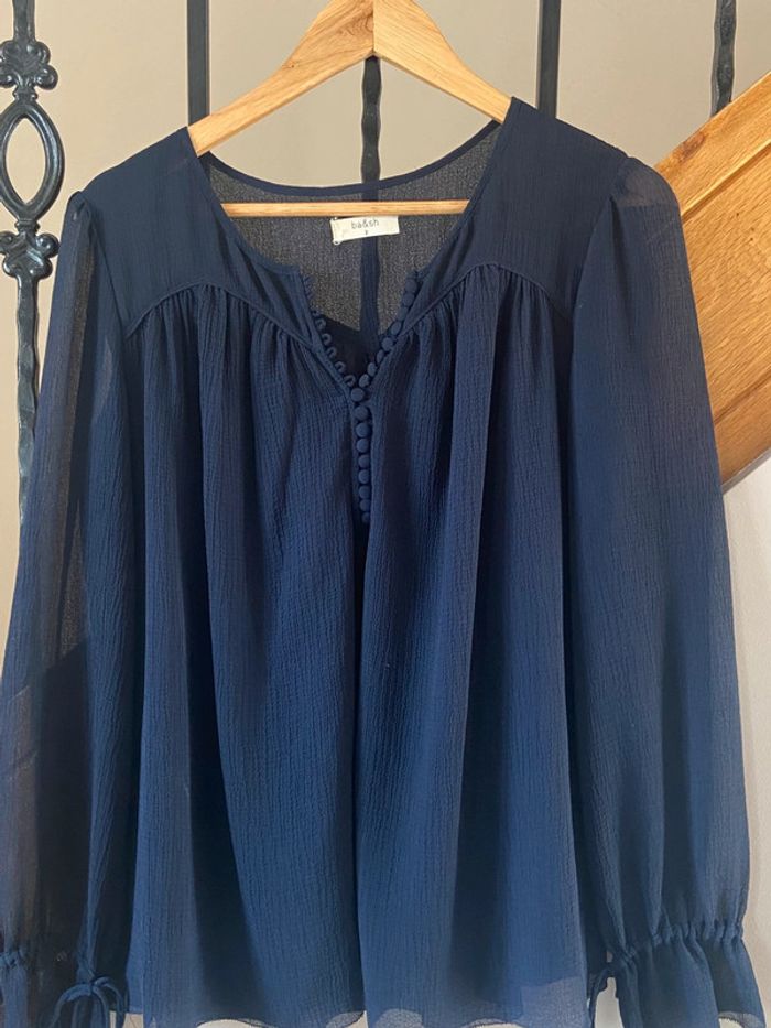 Blouse marine Ba&sh - photo numéro 2