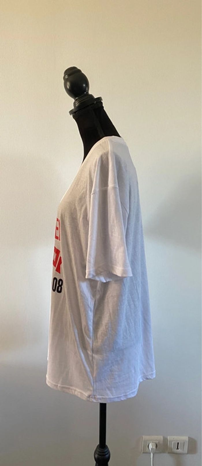 Tee shirt Lee Cooper blanc neuf avec étiquette taille M / L - photo numéro 6