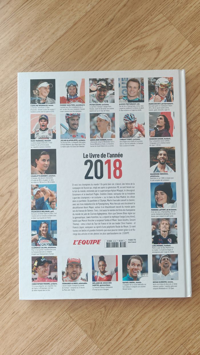 L'Equipe - le livre de l'année 2018 - photo numéro 4
