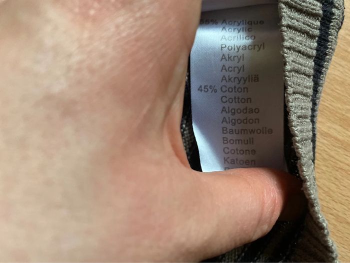 Joli pull à rayures noir et marron Vertbaudet T. 9 mois/71 cm garçon TBE - photo numéro 6