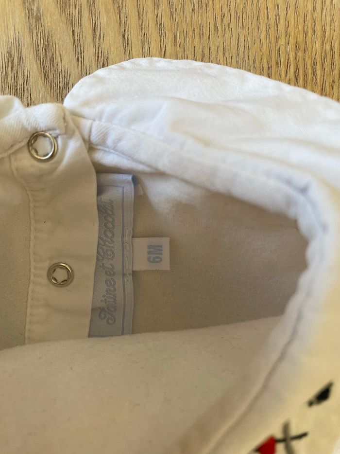 Body à col mixte tartine et chocolat - photo numéro 4