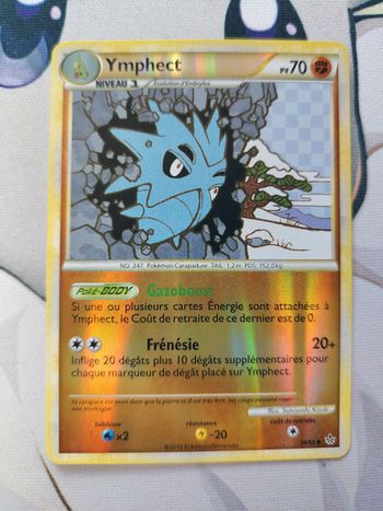 Carte pokémon Ymphect 38/95 - Reverse 