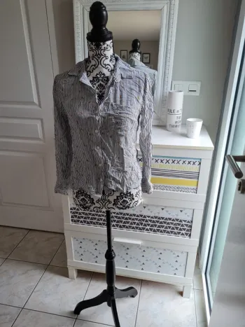 Chemise rayée