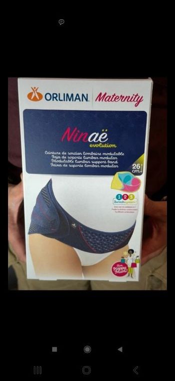 Ceinture maternité