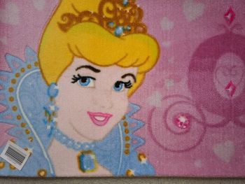 Tapis princesse 50x80 / " Disney " / Neuf
