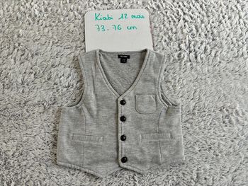 Gilet sans manches 12M