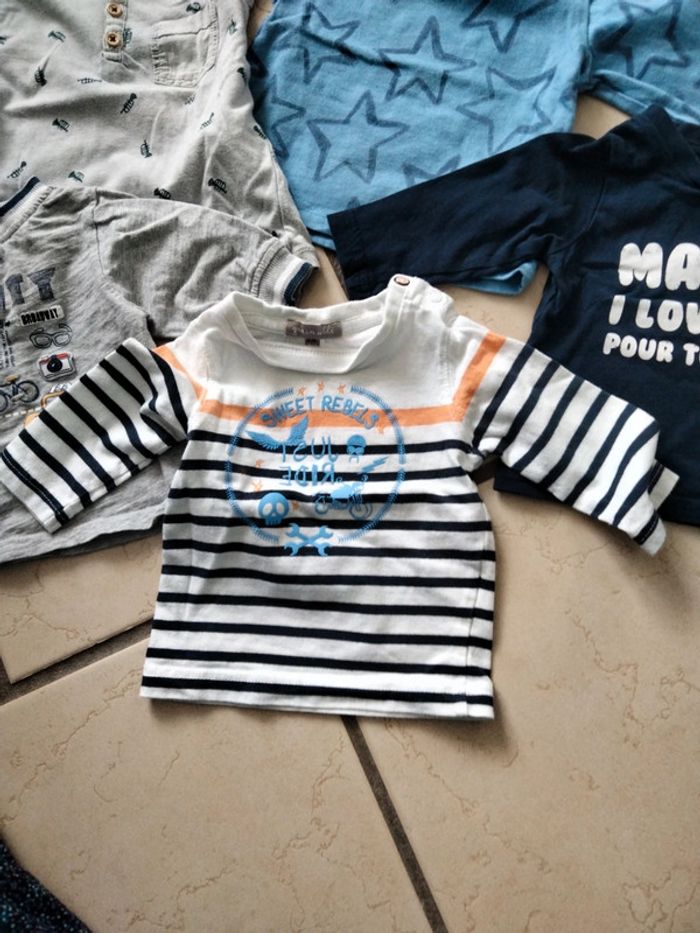 Lot de 9 maillots manches longues - photo numéro 2