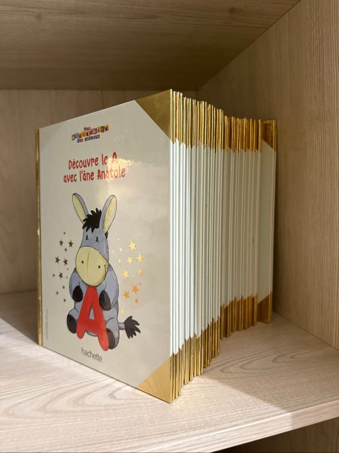Livres + peluches mon abécédaire des animaux - photo numéro 3