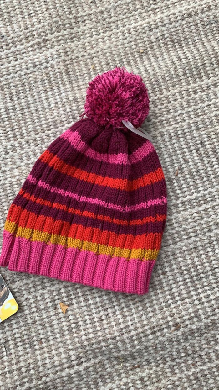 Bonnet enfant fille idée cadeau 50 cm - photo numéro 4