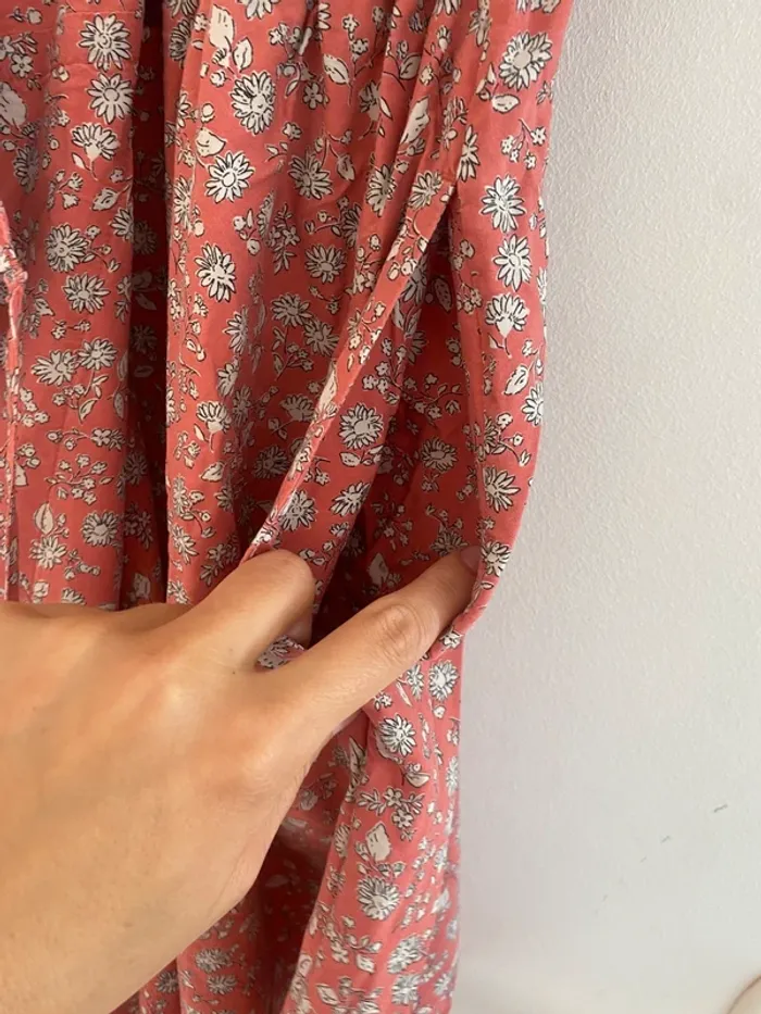 Robe cache coeur comptoir des cotonniers fleurie en 36 - photo numéro 14