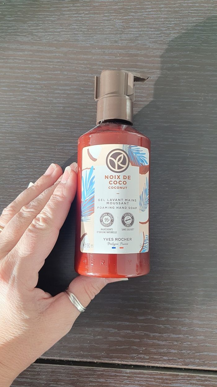 Gel lavant mains noix de coco neuf