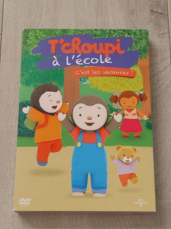 Dvd T'choupi à l'école C'est les vacances