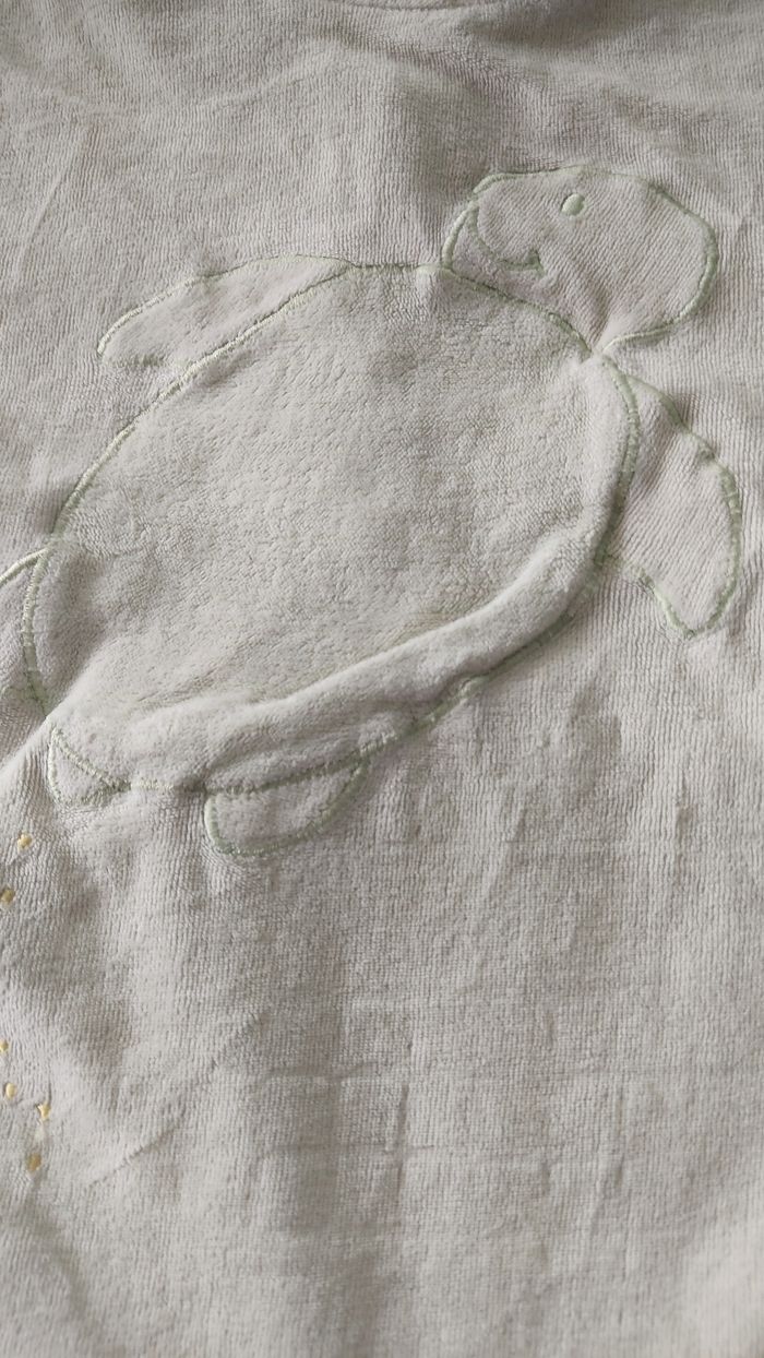 Pyjama tortue vert pâle - photo numéro 2