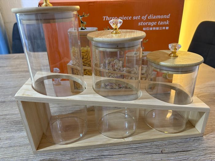 3 bocaux de rangement - photo numéro 4