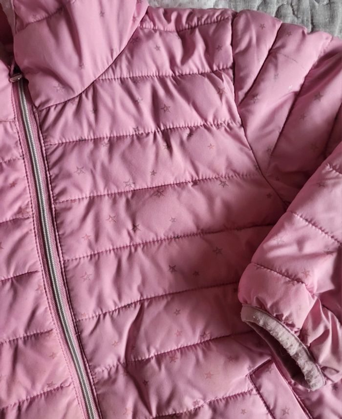 Doudoune rose 4/5 ans - photo numéro 2