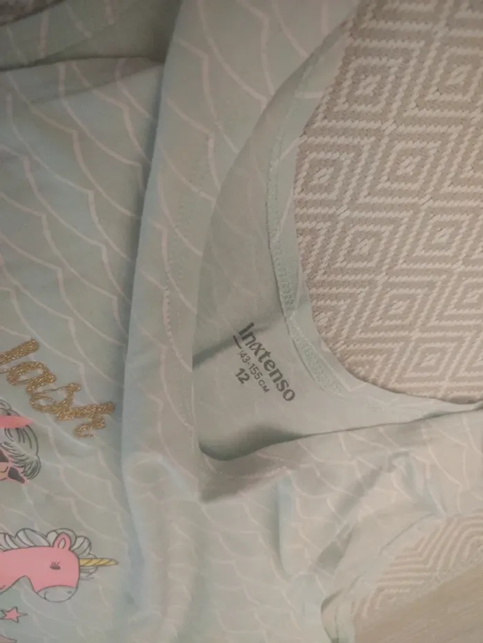 Chemise de nuit sirene licorne 12 ans - photo numéro 3