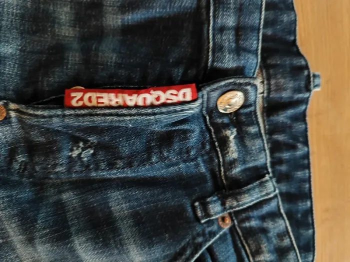 Jean Dsquared2 bleu - Taille 14 ans - photo numéro 8