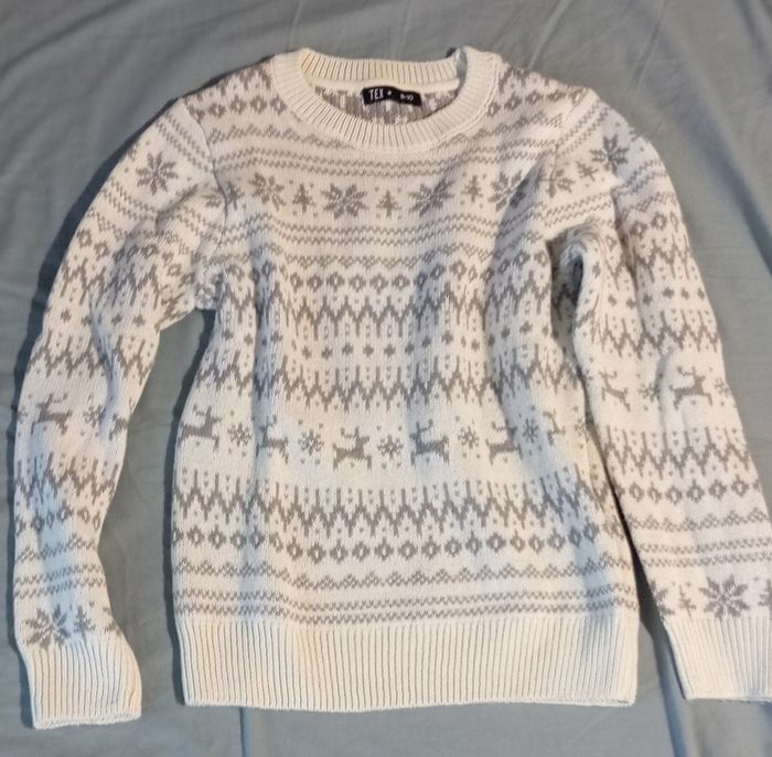 Pull de Noël fille