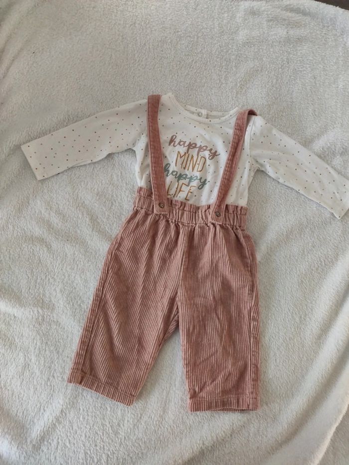 Ensemble fille 9 mois
