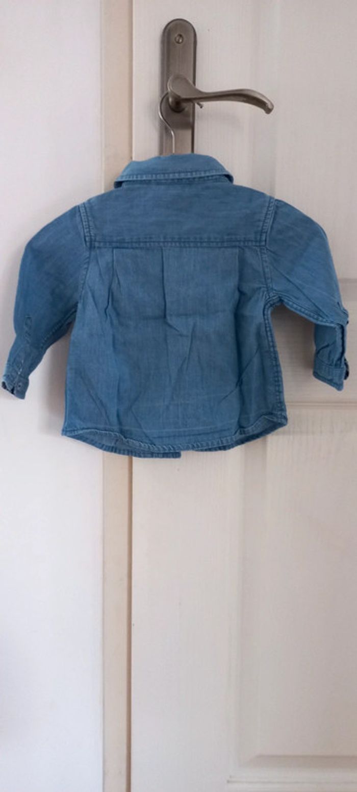 Chemise manche longue 6 mois - photo numéro 2