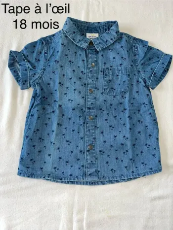 Chemisette tape à l’œil 18 mois