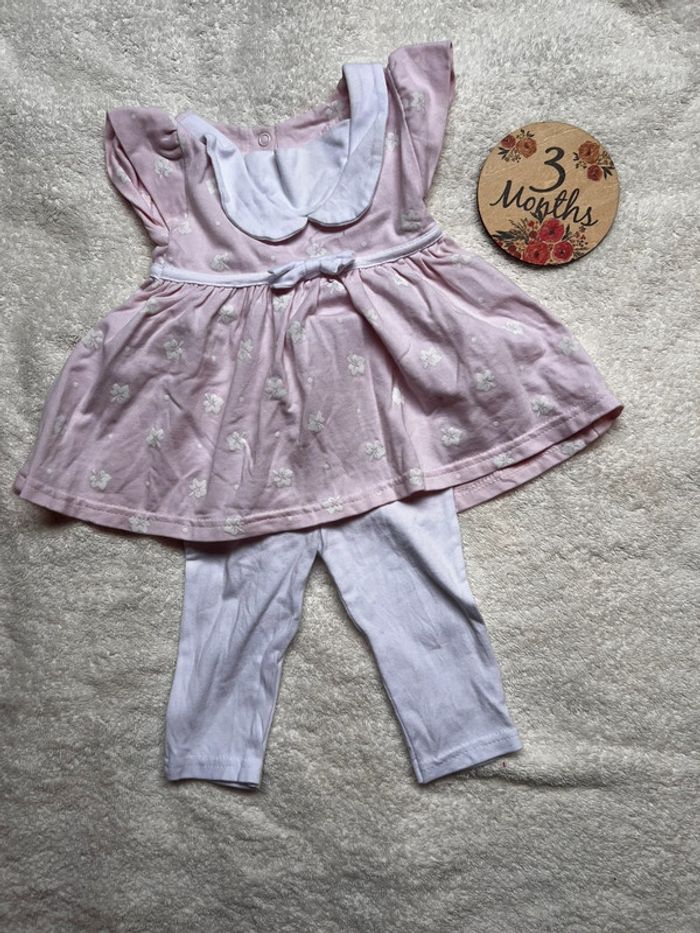 Ensembles Robe + legging 1-3 mois