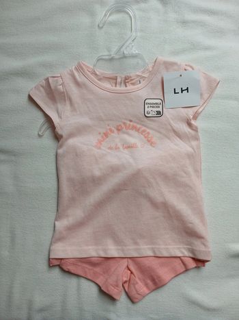 Ensemble short et tee shirt