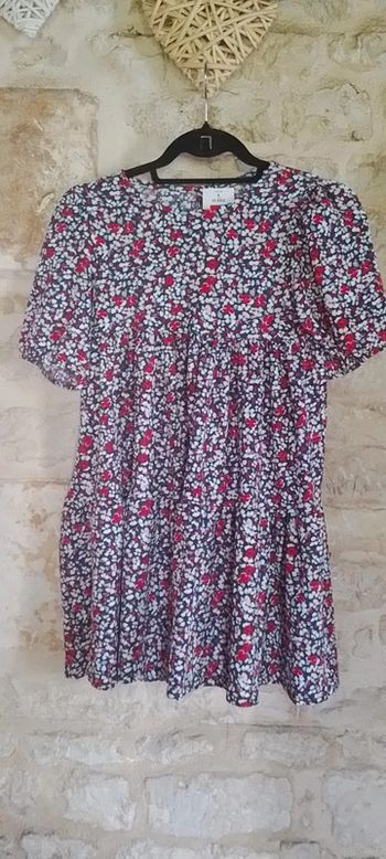 Robe à fleurs 10 ans