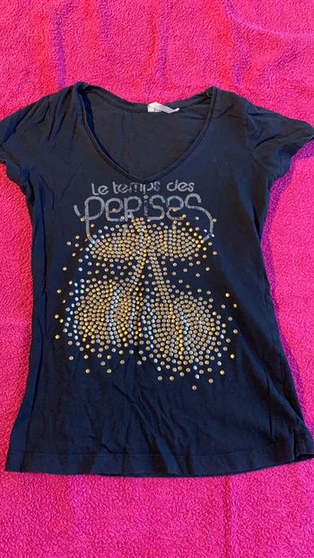 T shirt le temps des cerises taille XS