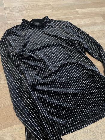 Haut paillette femme S neuf