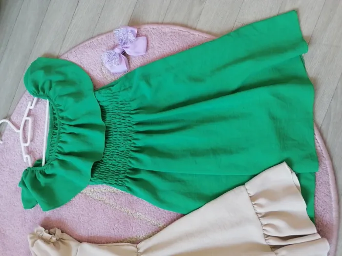 Lot 2 robes été fille légères fluides - photo numéro 2
