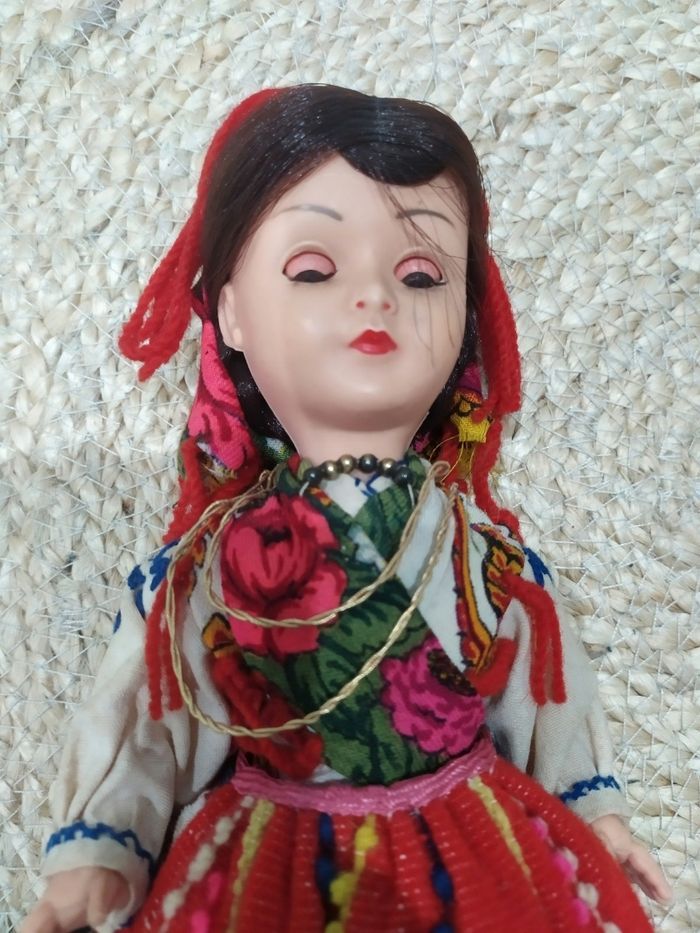 Poupée folklorique, vintage de collection, Femme, BEG - photo numéro 3