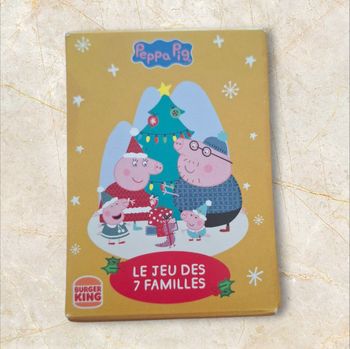 Jeu des 7 familles Peppa Pig