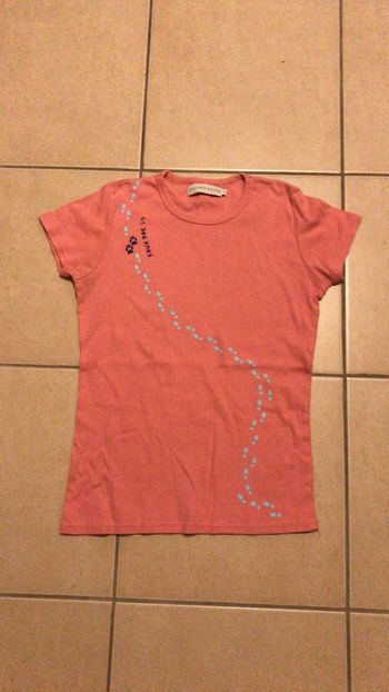 T-shirt cache cache rose