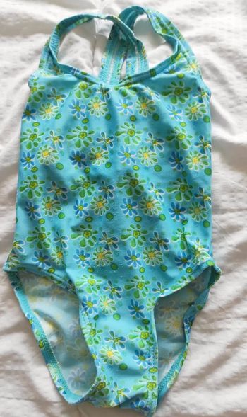 Maillot de bain 1 pièce fille 3-4 ans