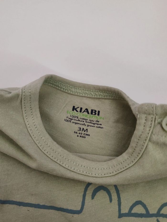Tee shirt Kiabi 3 mois - photo numéro 2