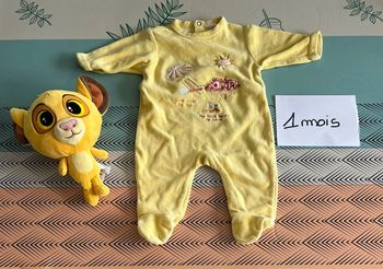 Pyjama taille 1 mois