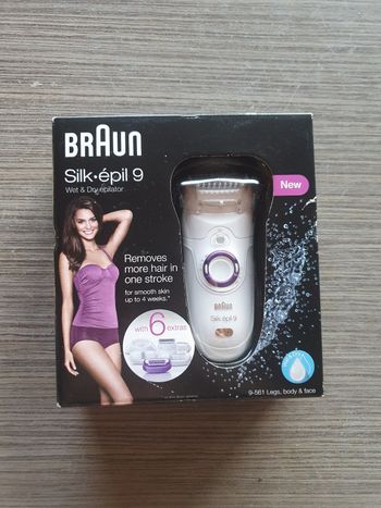 Epilateur électrique Braun Silk Epil 9 🌸