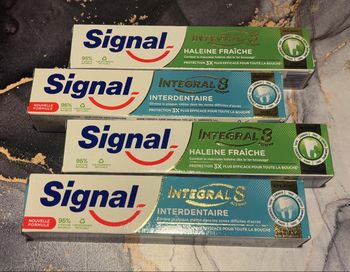 Lot dentifrise signal