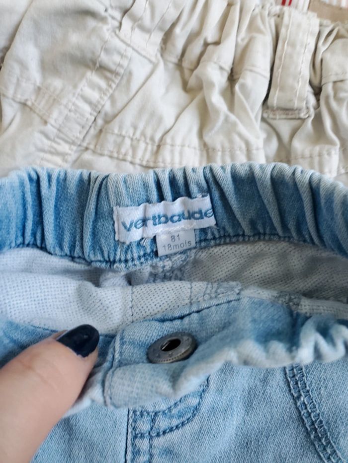 Short taille 18 mois bon état Verbaudet - photo numéro 3