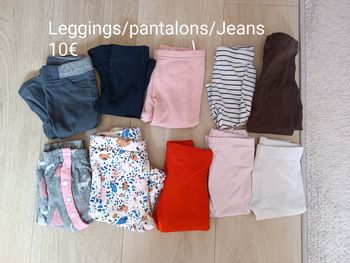 Lot de Leggings/Pantalons/Jeans 6 mois