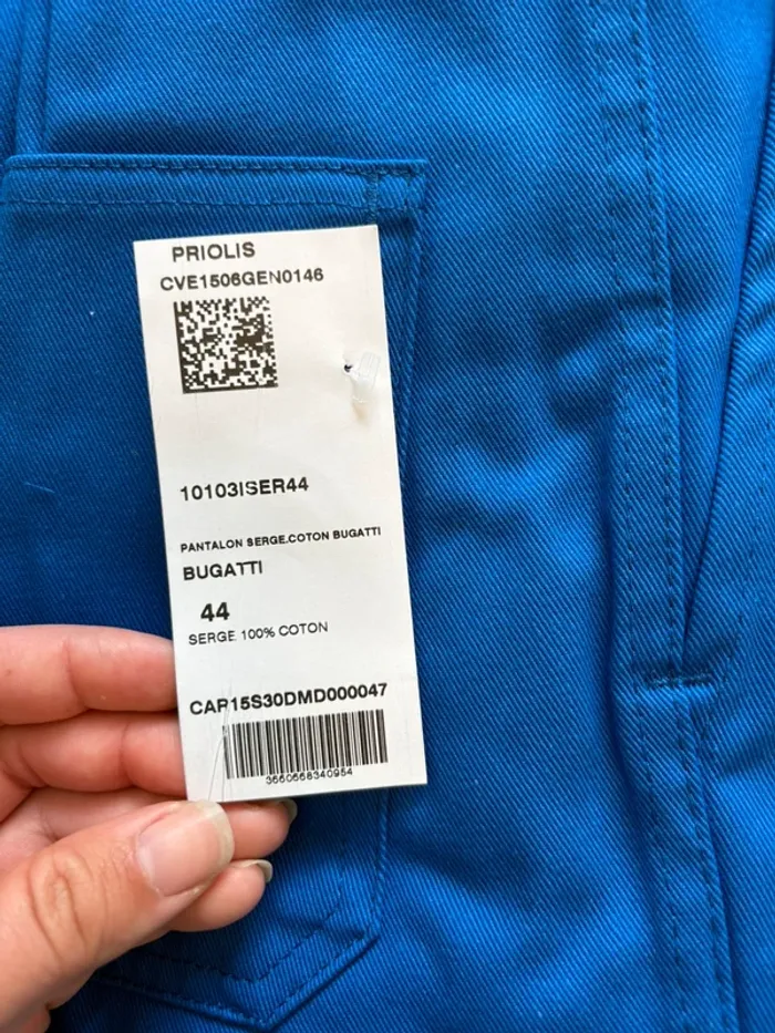 Pantalon bleu de travail - photo numéro 2