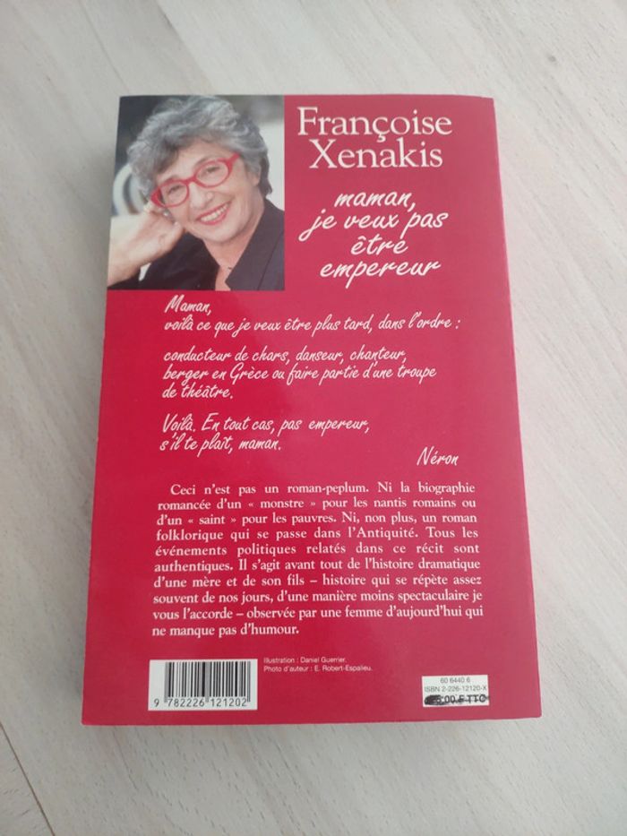 Livre grand format maman je ne veux pas être empereur Xenakis - photo numéro 6