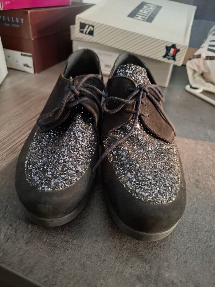 Chaussure ville pailleté - photo numéro 2