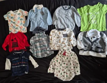Lot n°2 vêtements bébé garçon 6 mois