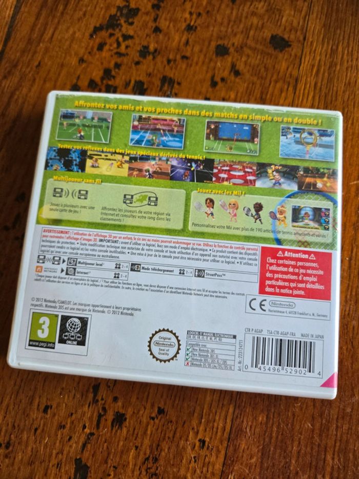 Mario tennis 3ds - photo numéro 2