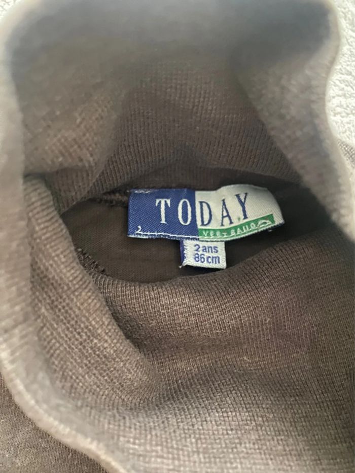 T-shirt col roulé - 24 mois - Vertbaudet - TBE - photo numéro 3