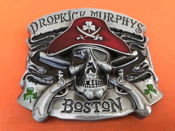 Boucle de ceinture Dropiuck Murphys Boston (groupe américain de punk celtique) - photo numéro 6