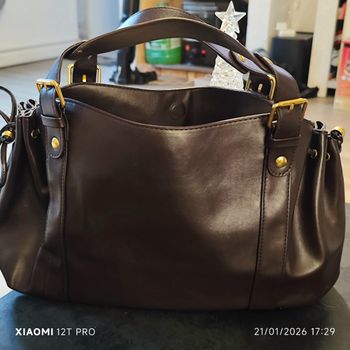 Sac cuir inspiration Gérard Darel