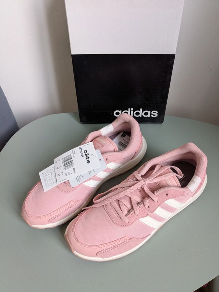 Baskets rose adidas 39 - photo numéro 2